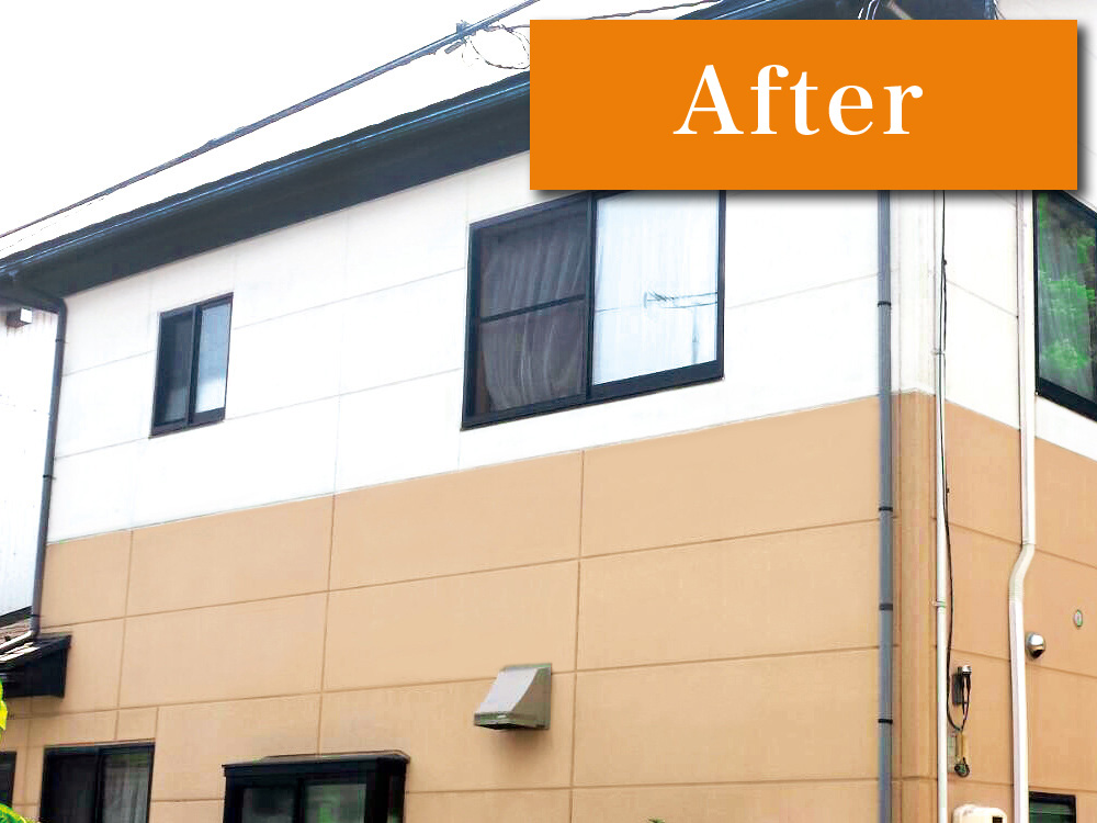 外壁高圧洗浄 アフター