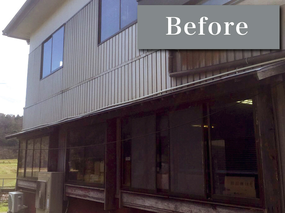 外壁塗装 ビフォー