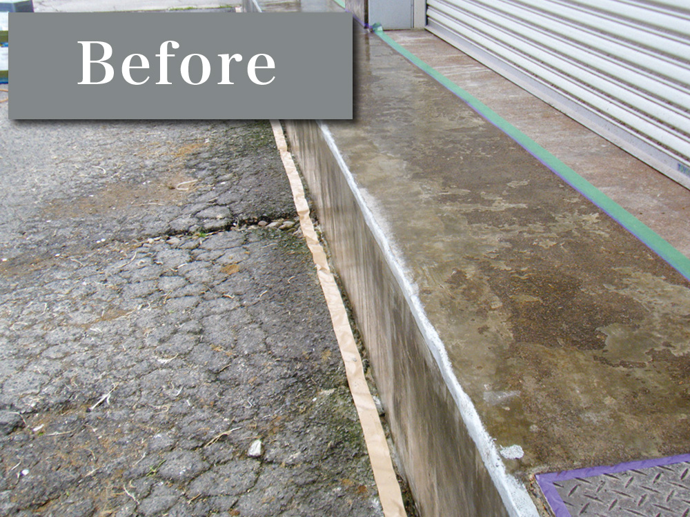 床塗装 ビフォー